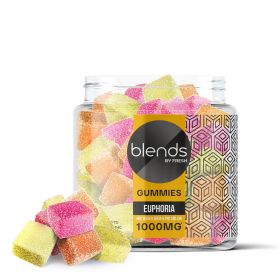Euphoria Blend - 25mg - HHC, D9, D8, PHC, CBD, CBG Gummies - Blends by Fresh
