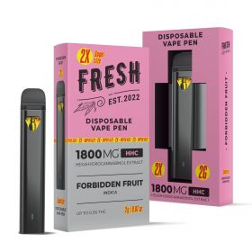 HHC Vape Pen - 1800mg - Forbidden Fruit - Indica - 2ml - Fresh