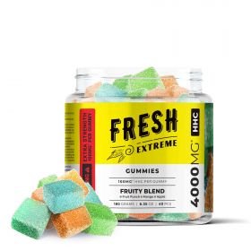 Fruity Blend Gummies - HHC - 4000MG - Fresh Extreme