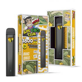 Orange Cookies Vape Pen - D8, THCP - Ape CBD Club