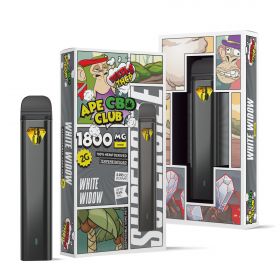 White Widow Vape Pen - D8, THCP - Ape CBD Club