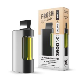 THCP, D8 Vape Pen - 3600mg - Acapulco Gold - Sativa - 4ml - Fresh