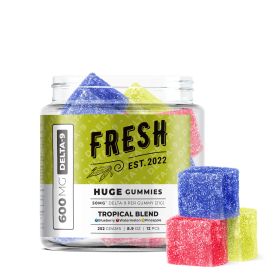 Tropical Blend Gummies - Delta 9 - 600MG - Fresh