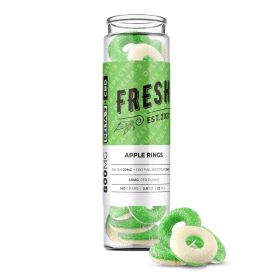 Apple Rings Gummies - Delta-9, CBD Blend - 800MG - Fresh