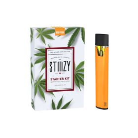STIIIZY Premium Vaporizer Starter Kit - Neon Orange Edition