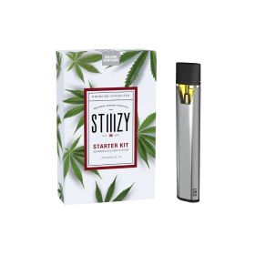 STIIIZY Premium Vaporizer Starter Kit - Silver Edition