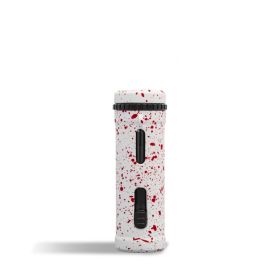 UNI Pro Adjustable Cartridge Vaporizer by Wulf Mods - White Red Spatter