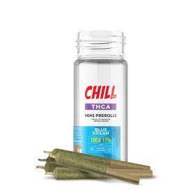 Blue Dream Mini Pre-Rolls - 0.5g - THCA - 5 Joints - Chill Plus