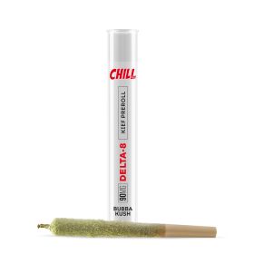Bubba Kush Pre-Roll with Kief - Delta 8 - 90mg - 1 Joint - Chill Plus