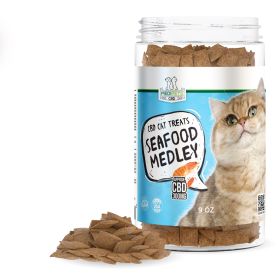 CBD Cat Treats - Seafood Medley - 300mg - MediPets