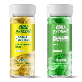 Delta 8 Live Resin Gummies Bundle - Sativa - Chill Extreme