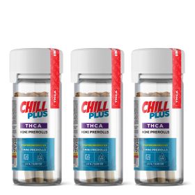Indica Mini THCA Pre-Roll Jars Bundle - 0.5g - Chill Plus