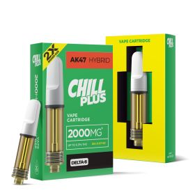 D8 Vape Cart - 2000mg - AK47 - Hybrid - 2ml - Chill Plus