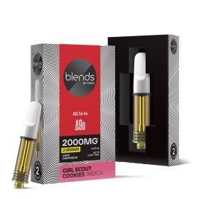 D9o Vape Cart - 2000mg - Girl Scout Cookies - Indica - 2ml - Blends by Fresh