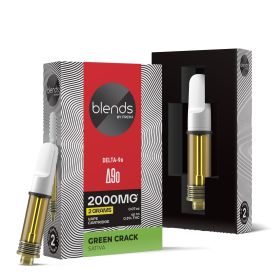 D9o Vape Cart - 2000mg - Green Crack - Sativa - 2ml - Blends by Fresh