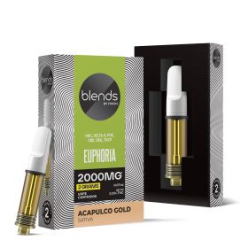 Euphoria Blend - 2000mg - Sativa Vape Cart - 2ml - Blends by Fresh