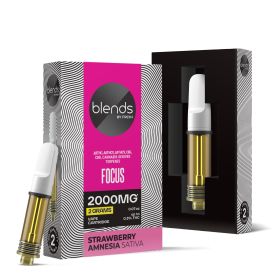 Focus Blend - 2000mg - Sativa Vape Cart - 2ml - Blends by Fresh