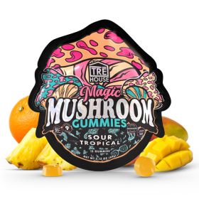 Magic Mushroom Gummies - 2mg - Sour Tropical - Tre House