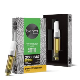 Soothe Blend - 2000mg - Indica Vape Cart - 2ml - Blends by Fresh