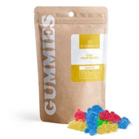CBD Isolate Sour Bears - 25mg - Diamond CBD