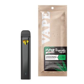 D10, D8 Vape Pen - 2000mg - Strawberry Napalm - Indica - 2ml - Hyper