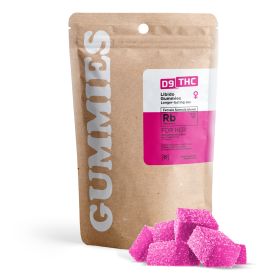 D9, Female Libido Blend Gummies - Raspberry - D9 THC