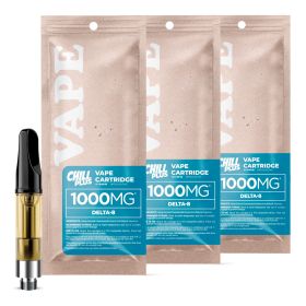 Delta-8 THC Cartridges 3 Pack Bundle - 900mg - Chill Plus