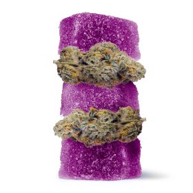 Delta 8 + Live Resin Gummies - 150mg - Wedding Cake - Hybrid