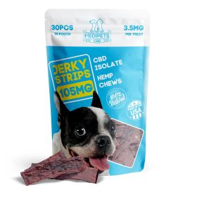 Jerky Strips - CBD Pet Treats For Dogs - 105mg - MediPets