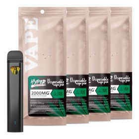 D10, D8 Vape Pens Bundle - 1600mg - Hyper