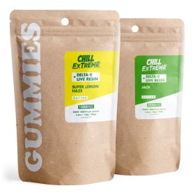 Sativa D8 + Live Resin Gummies Bundle - Chill Extreme