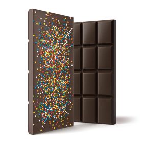 Delta 8 THC Dark Chocolate & Sprinkles Bar - 600mg - Chill Plus