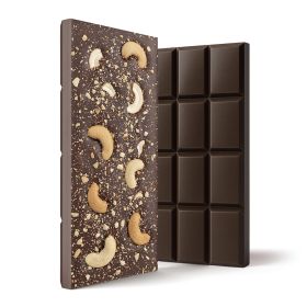 Delta 8 THC Dark Chocolate & Cashews Bar - 600mg - Chill Plus