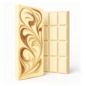 Delta 8 THC White & Milk Chocolate Bar - 600mg - Chill Plus