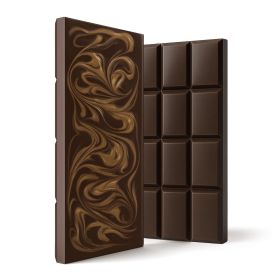 Delta 8 THC Dark Chocolate & Caramel Bar - 1,200mg - Chill Plus