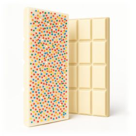 Delta 8 THC White Chocolate & Sprinkles Bar - 600mg - Chill Plus