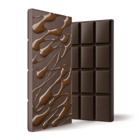 Delta 8 THC Dark Chocolate & Caramel Bar - 600mg - Chill Plus