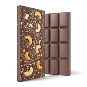 Delta 8 THC Milk Chocolate & Cashews Bar - 600mg - Chill Plus