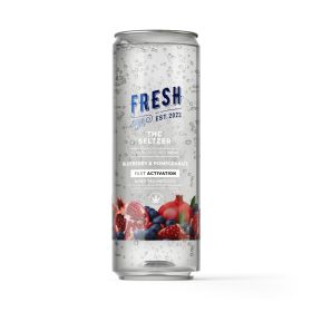 Delta 9 Nano Blueberry & Pomegranate THC Seltzer - 100mg - Fresh
