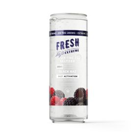 D9 Nano Black Raz THC Seltzer - 200mg - Fresh
