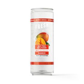 D8 Nano Mango THC Seltzer - 300mg - Fresh