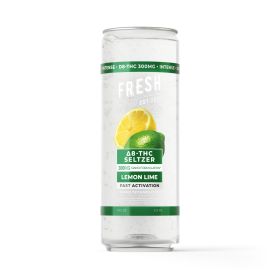 D8 Nano Lemon Lime THC Seltzer - 300mg - Fresh