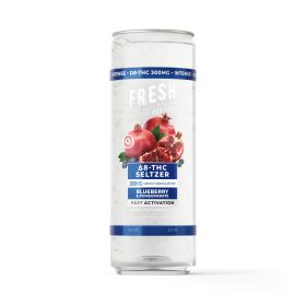 D8 Nano Blueberry & Pomegranate THC Seltzer - 300mg - Fresh