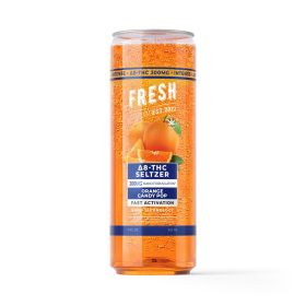D8 Nano Orange Candy Pop THC Seltzer - 300mg - Fresh