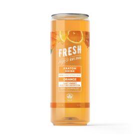 50mg Mitragynine, Nano, Kratom Electrolyte Drink - Orange - Fresh