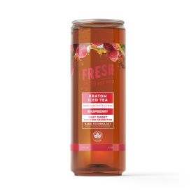 50g Mitragynine, Nano, Kratom Iced Tea - Raspberry - Fresh