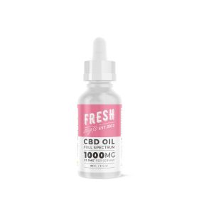 Full Spectrum CBD Oil - 1,000mg - Fresh