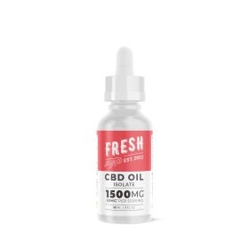 CBD Isolate Oil - 1,500mg - Fresh