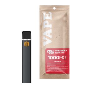 Delta 8 Vape Pen - 1000mg - Strawberry Cough - Sativa - 1ml - Chill Plus