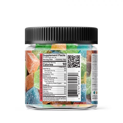 10X Delta-8 THC Ultra Strong Gummies - Fruity Mix - 2500MG - Thumbnail 3